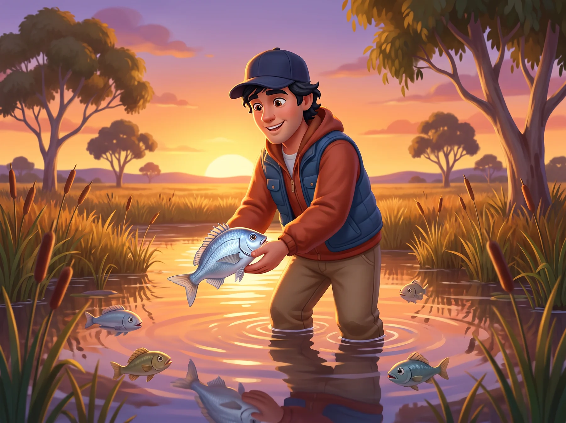 Illustration for Floodplain at the End of the Track
