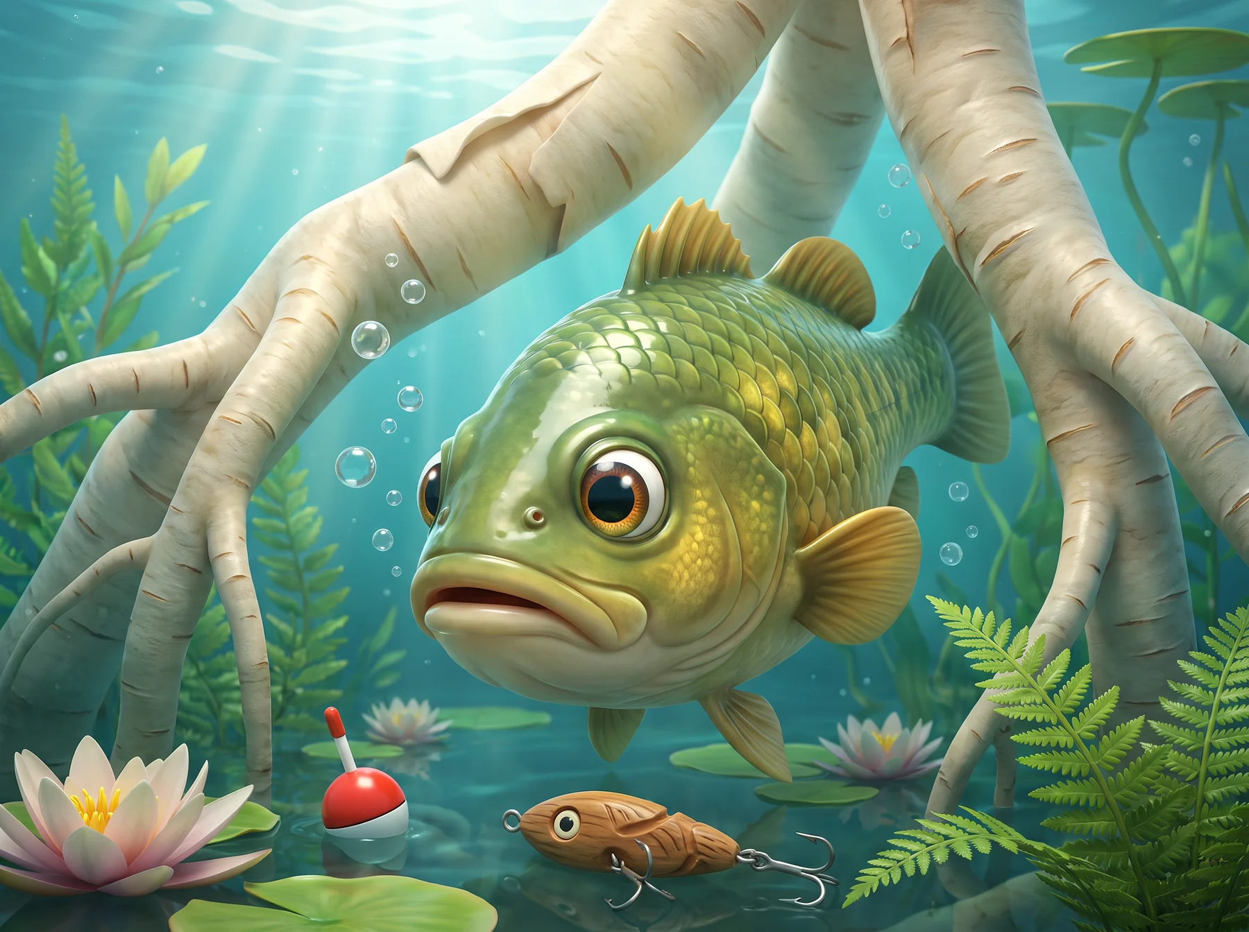 Illustration for The Paperbark Cod and the Stuck Current
